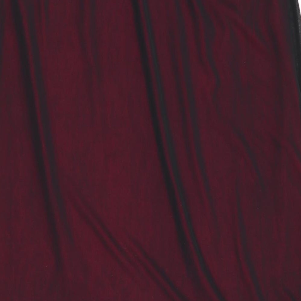 iceni Womens Multicoloured   Flare Skirt Size 12  - Stretch waistband