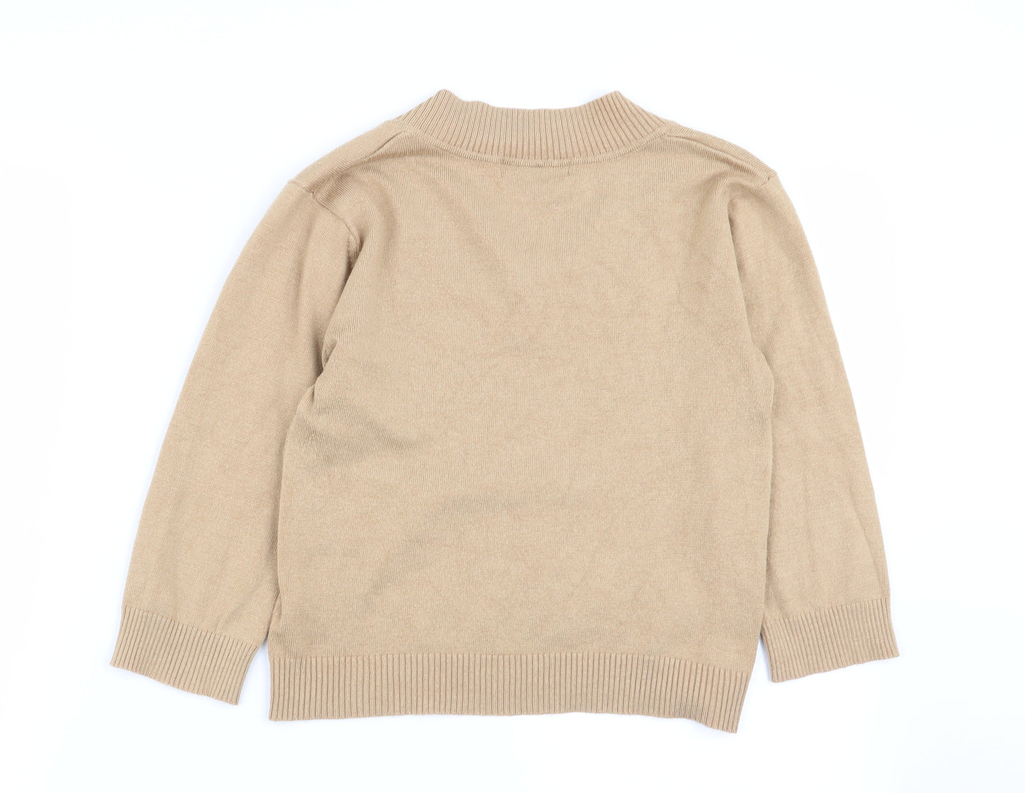 rt denim Womens Beige   Pullover Jumper Size M