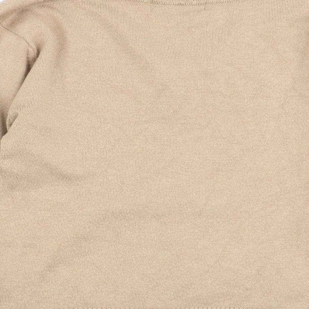 rt denim Womens Beige   Pullover Jumper Size M