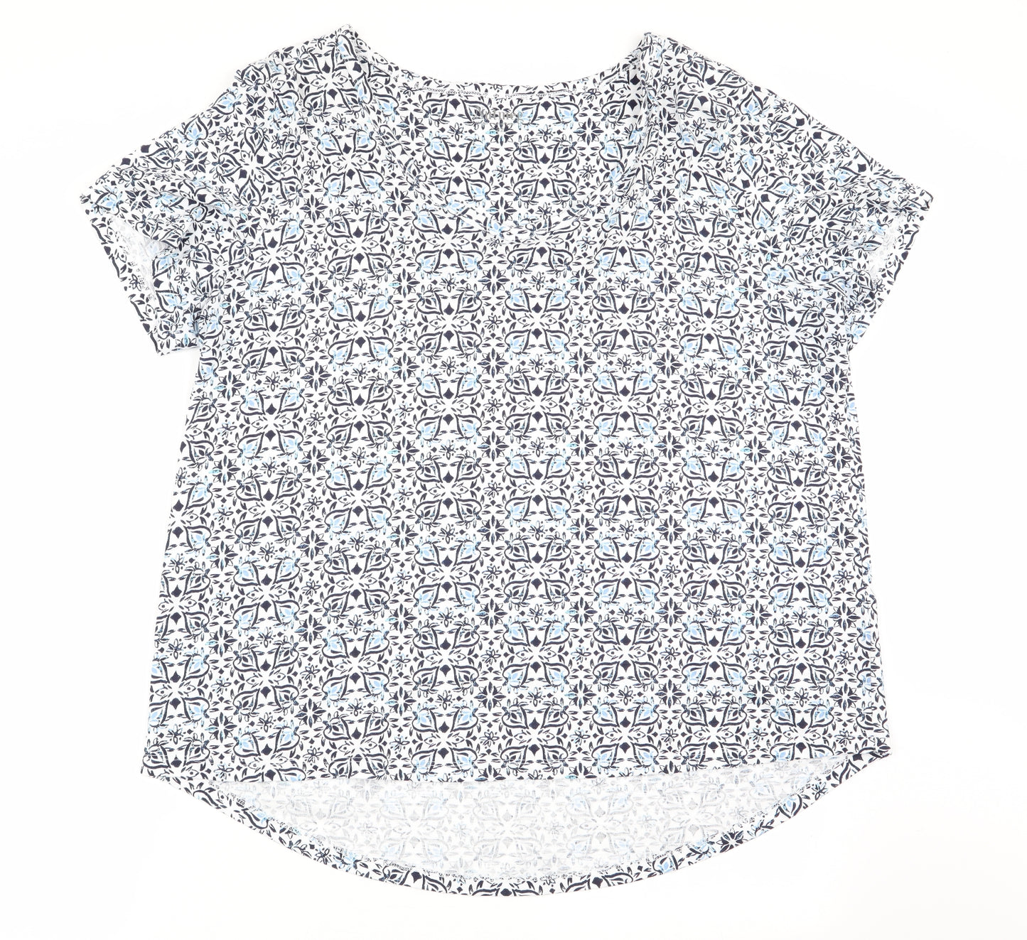 Nutmeg Womens Multicoloured Floral  Basic T-Shirt Size 22