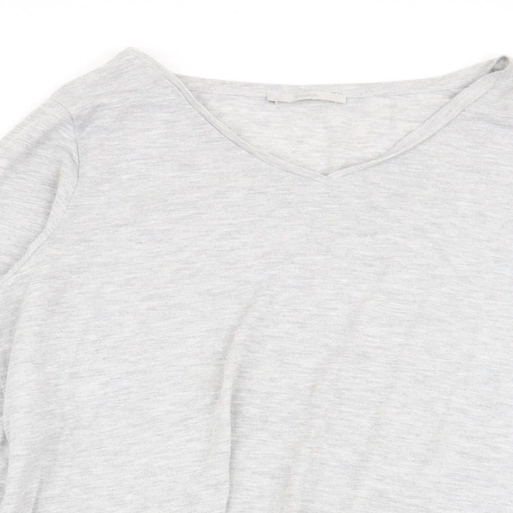 Asda George Womens Grey   Basic T-Shirt Size 24