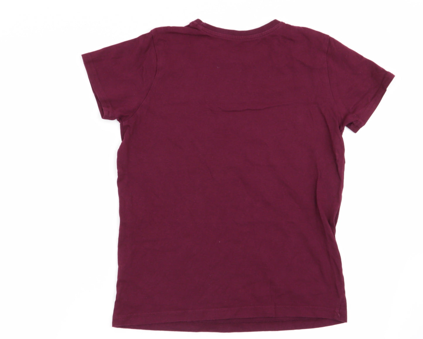 Primark Girls Red   Basic T-Shirt Size 9-10 Years