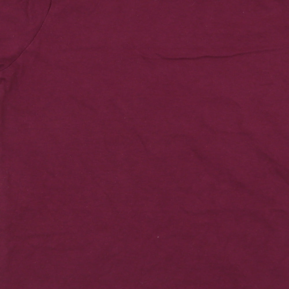 Primark Girls Red   Basic T-Shirt Size 9-10 Years