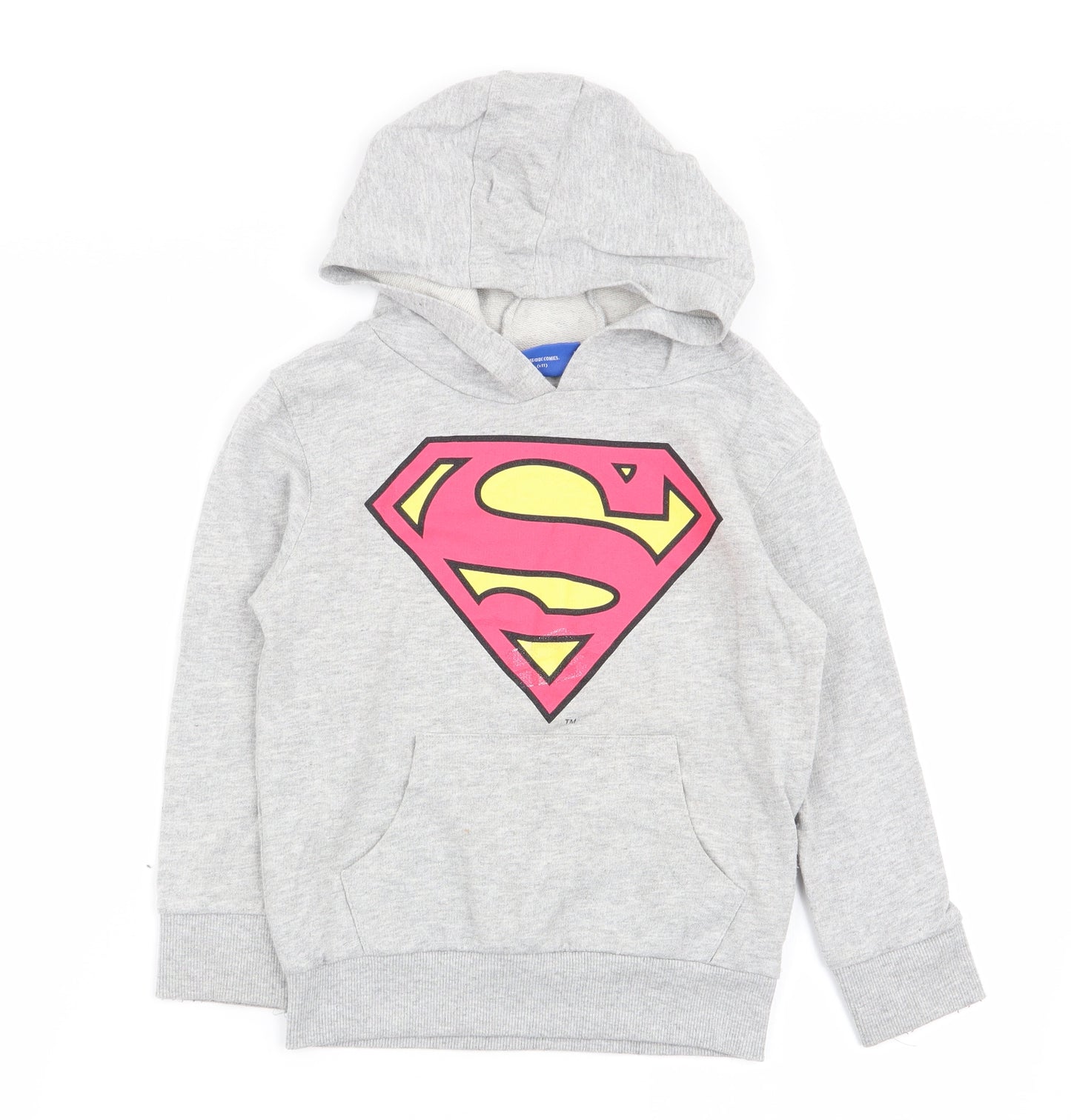 Rebel Boys Grey   Pullover Jumper Size 9-10 Years