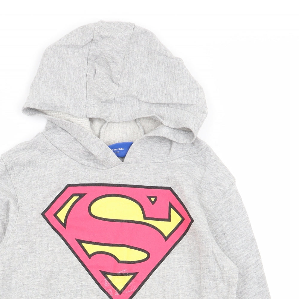 Rebel Boys Grey   Pullover Jumper Size 9-10 Years