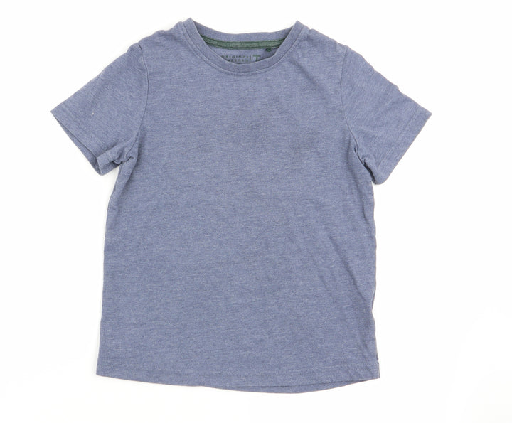 TU Boys Blue   Basic T-Shirt Size 6 Years