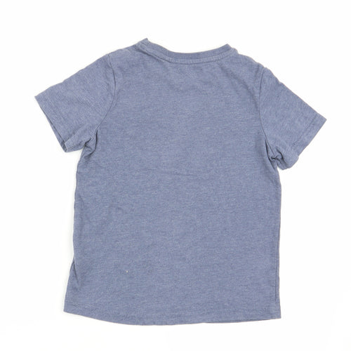TU Boys Blue   Basic T-Shirt Size 6 Years