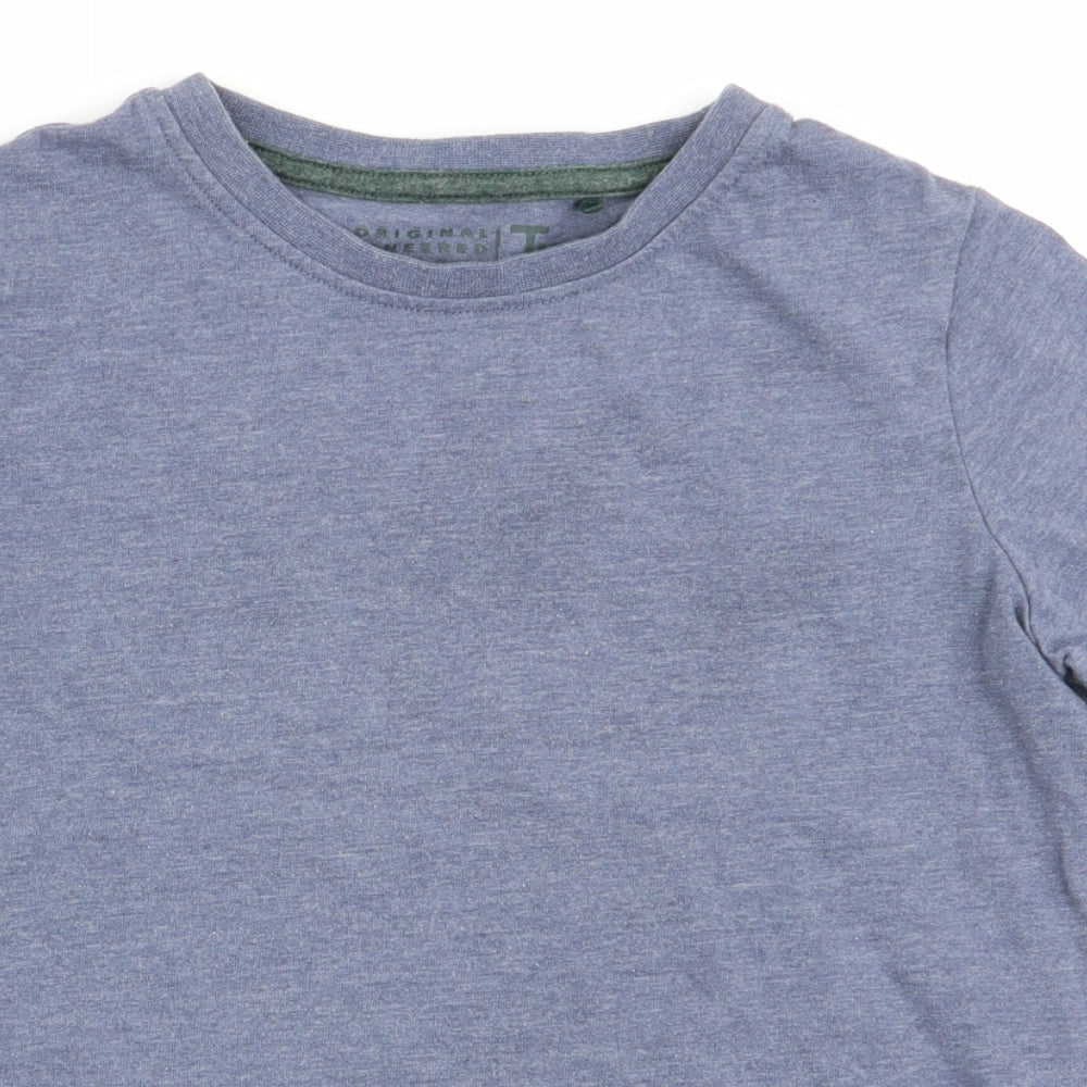 TU Boys Blue   Basic T-Shirt Size 6 Years
