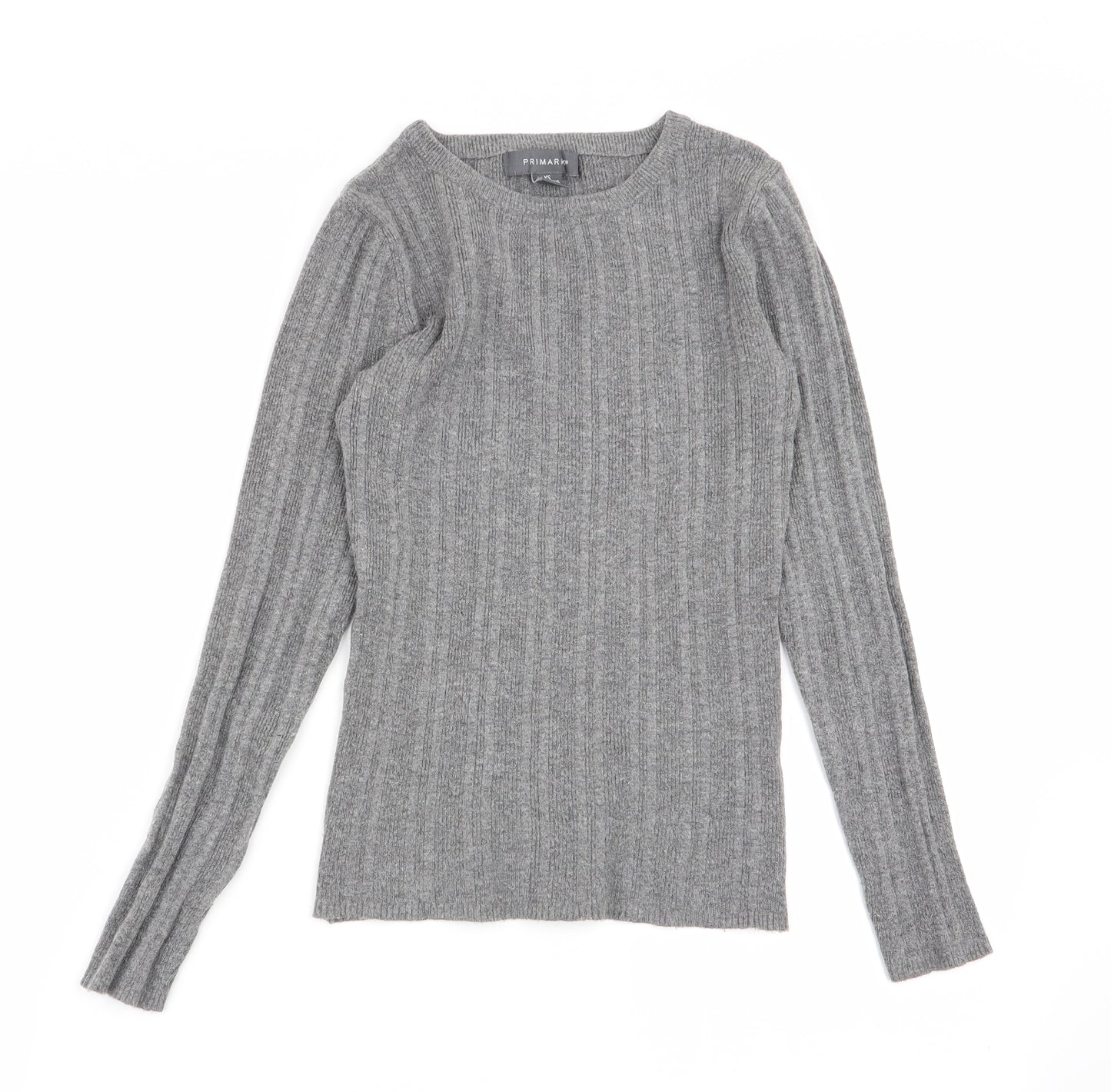 Primark Womens Grey   Basic T-Shirt Size 6