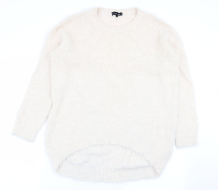 New Look Womens Beige Pullover Jumper Size 14
