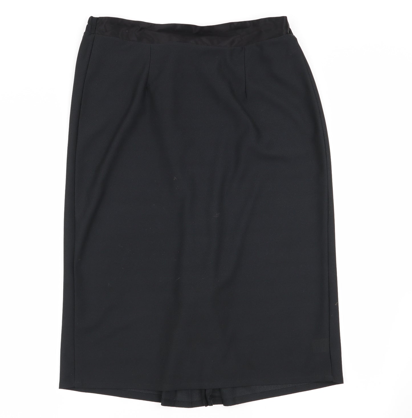 Debut Womens Black   Flare Skirt Size 14  - Stretch waistband