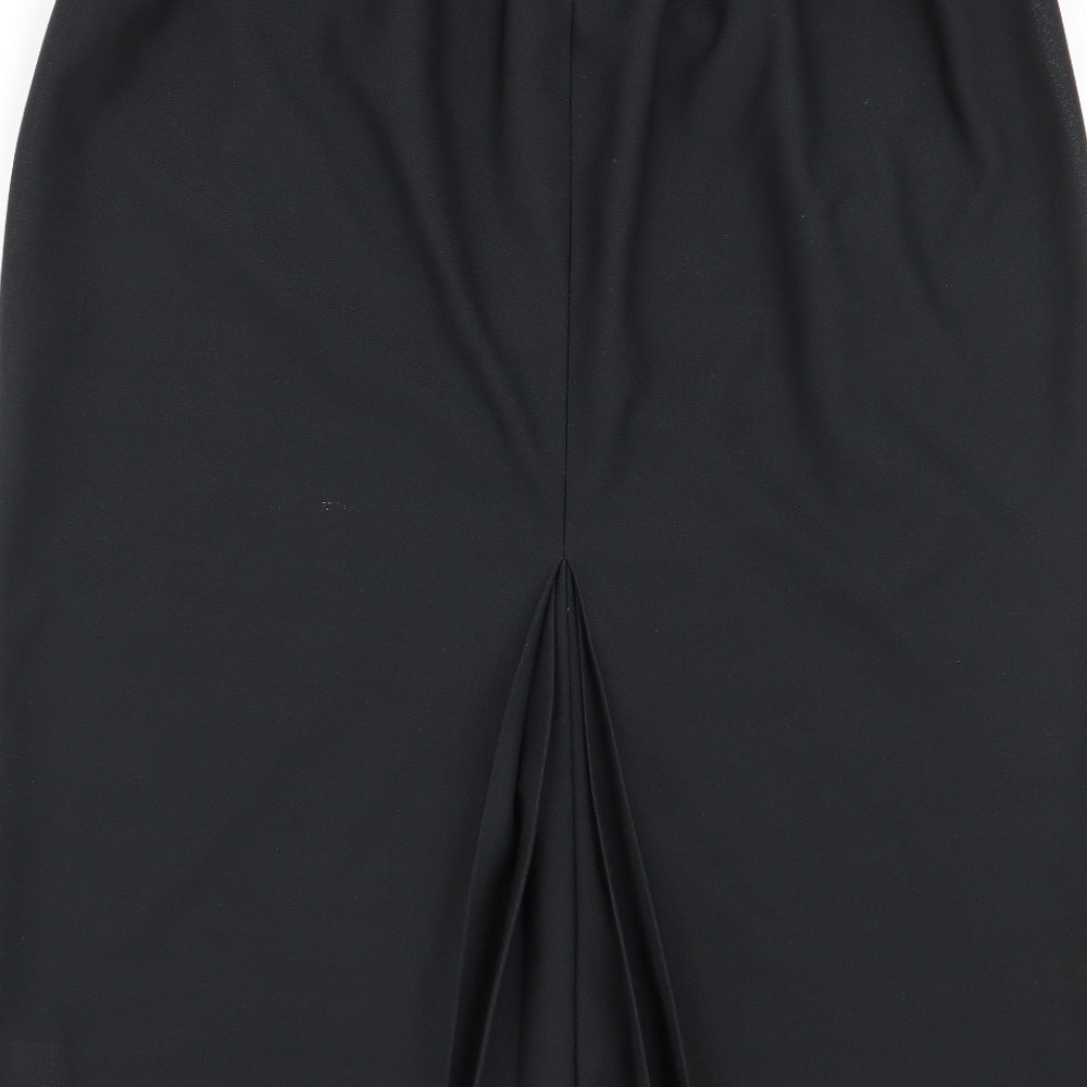 Debut Womens Black   Flare Skirt Size 14  - Stretch waistband