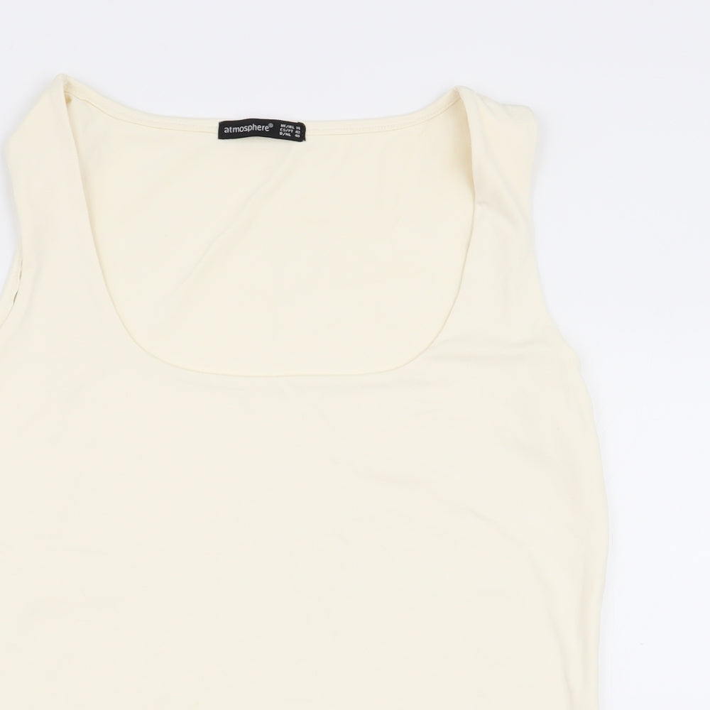 Primark Womens Ivory   Basic Tank Size 14
