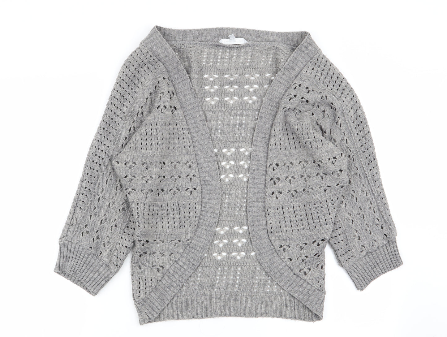 Red Herring Womens Grey   Cardigan Jumper Size 10