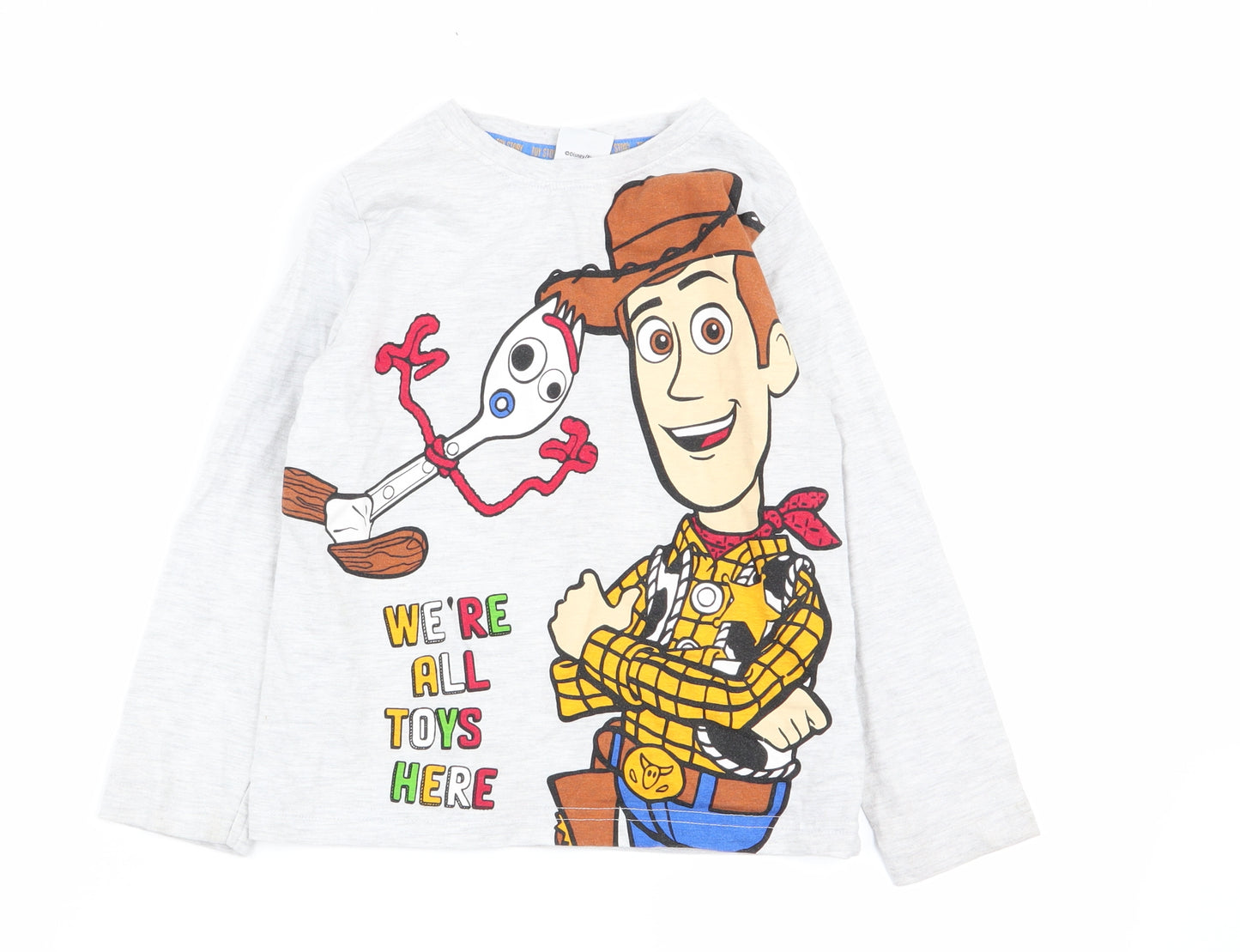 toy story Boys Multicoloured   Basic T-Shirt Size 6-7 Years