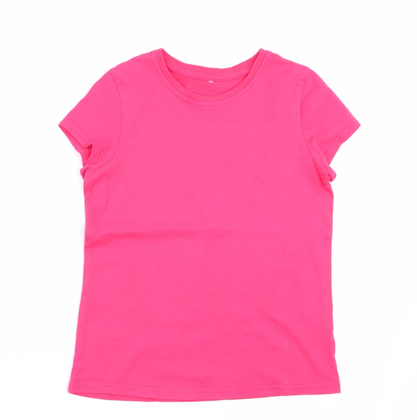 Asda George Girls Purple   Basic T-Shirt Size 9-10 Years