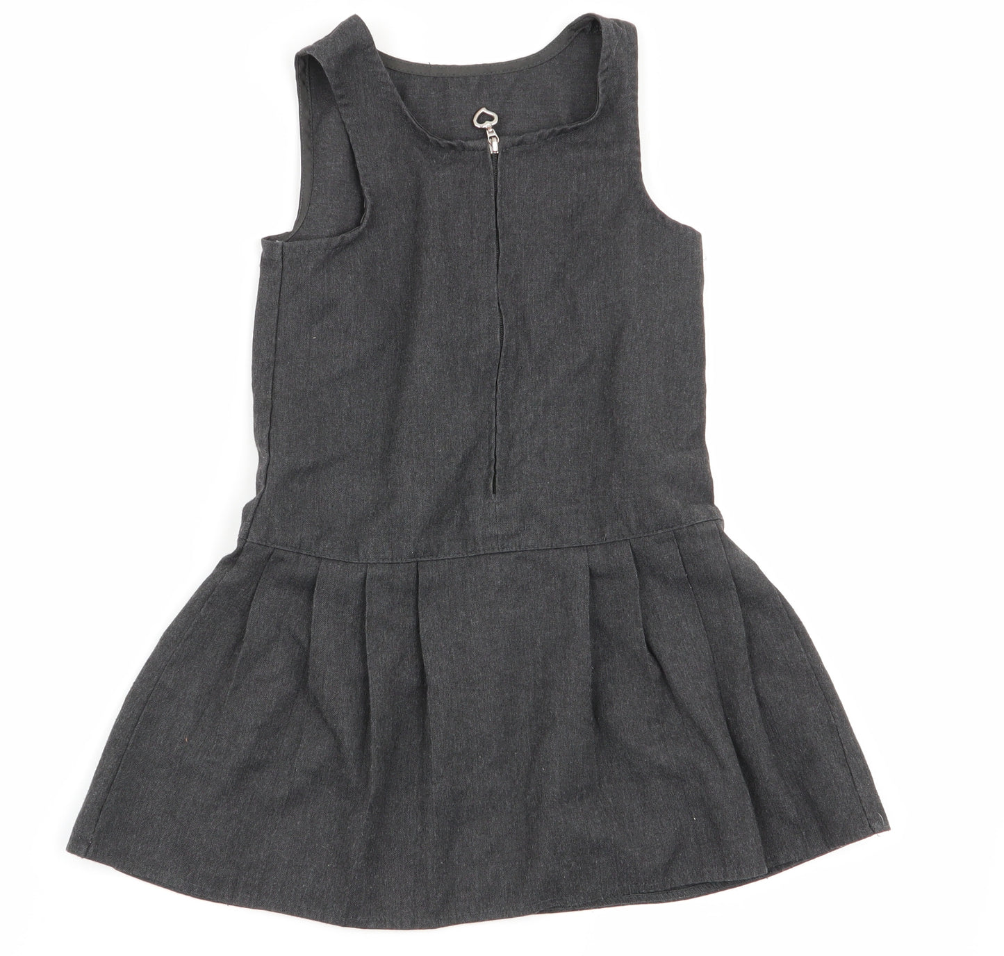 Asda George Girls Grey   Fit & Flare  Size 2-3 Years