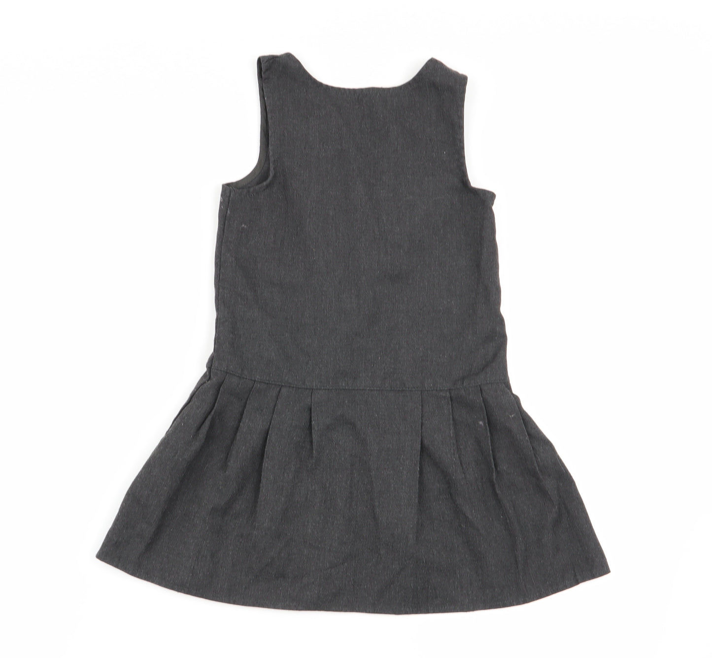 Asda George Girls Grey   Fit & Flare  Size 2-3 Years