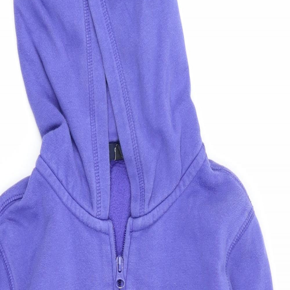 Gap Girls Purple   Full Zip Jumper Size 12 Years