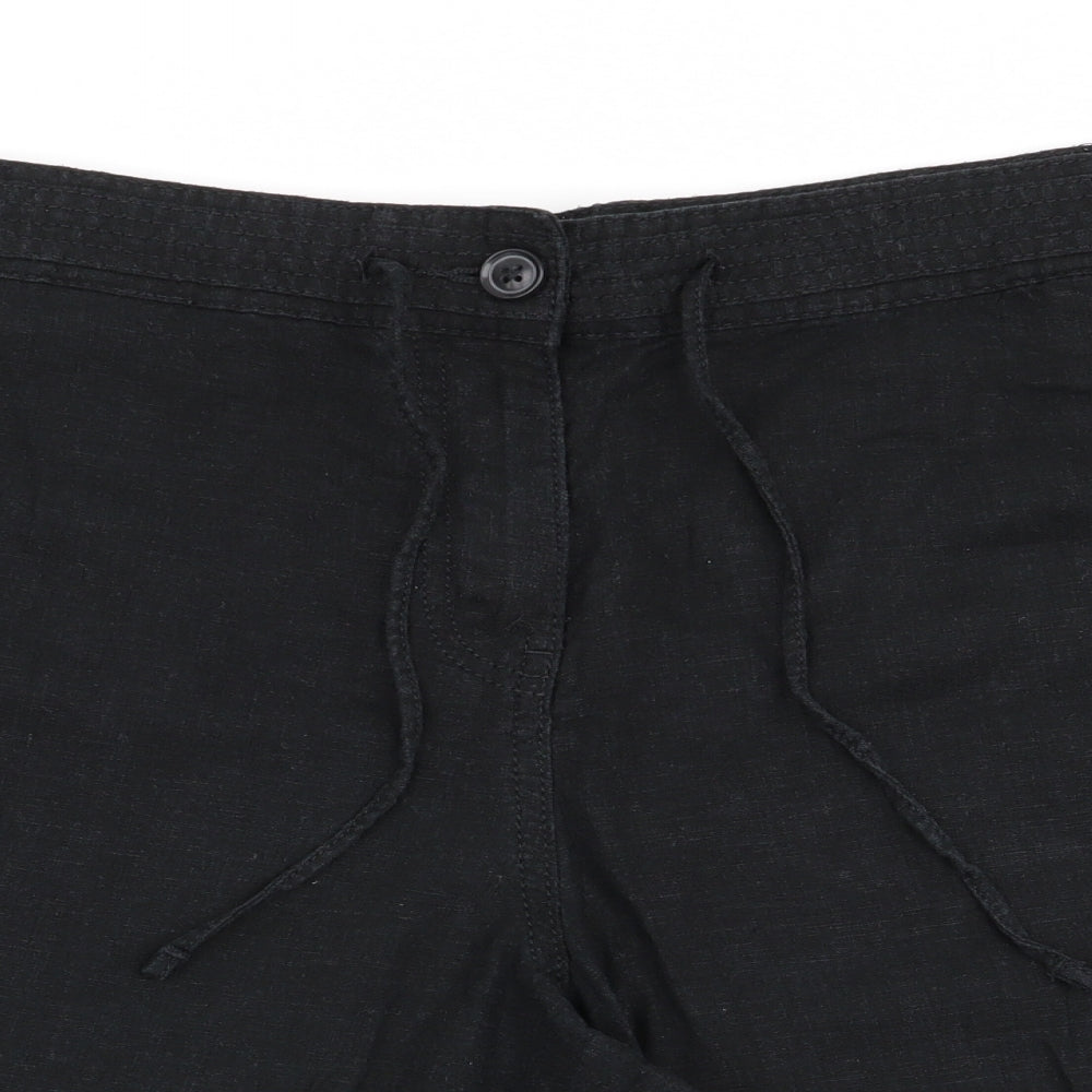 NEXT Womens Black   Chino Shorts Size 18