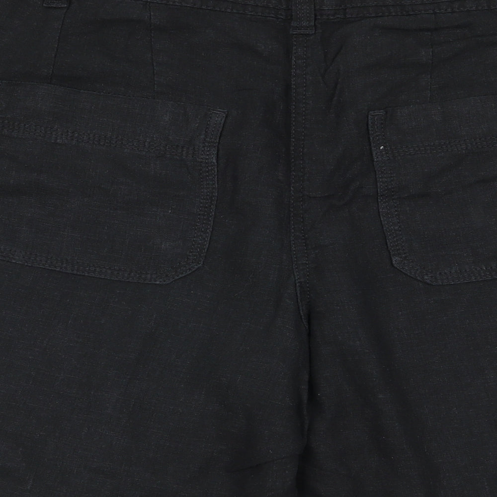 NEXT Womens Black   Chino Shorts Size 18