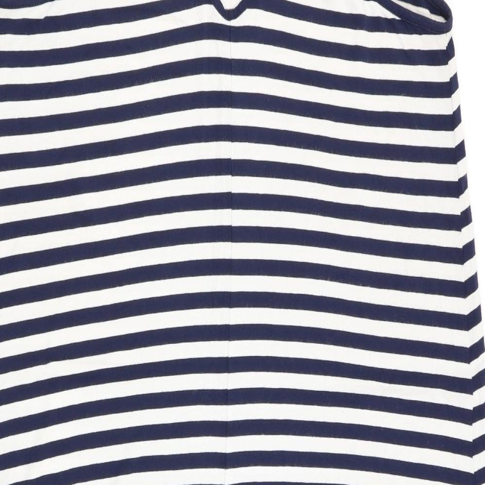 Asda George Womens Multicoloured Striped  Fit & Flare  Size 18