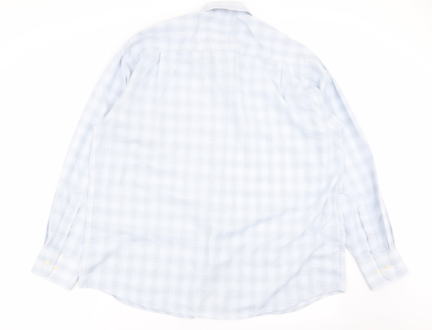 BHS Mens Multicoloured Check   Dress Shirt Size 16.5