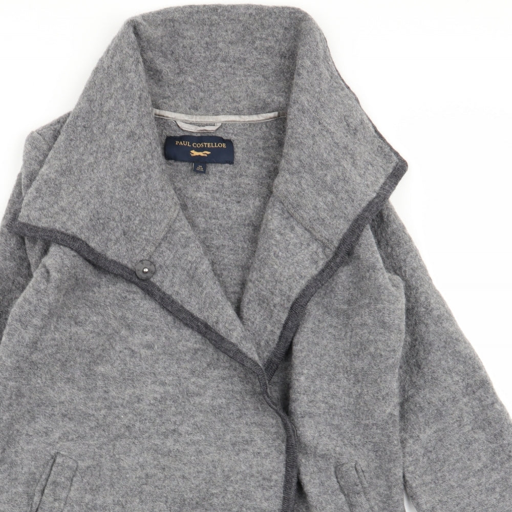 paul costello Womens Grey   Overcoat Coat Size 8