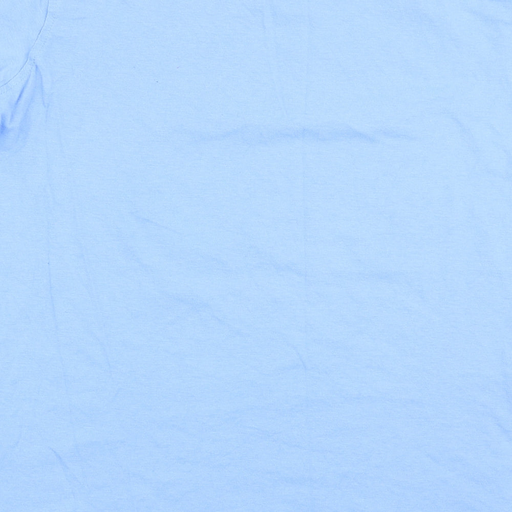 Asda George Boys Blue   Basic T-Shirt Size 13-14 Years