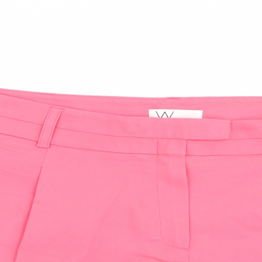 W a limited edition Womens Pink   Chino Shorts Size 14