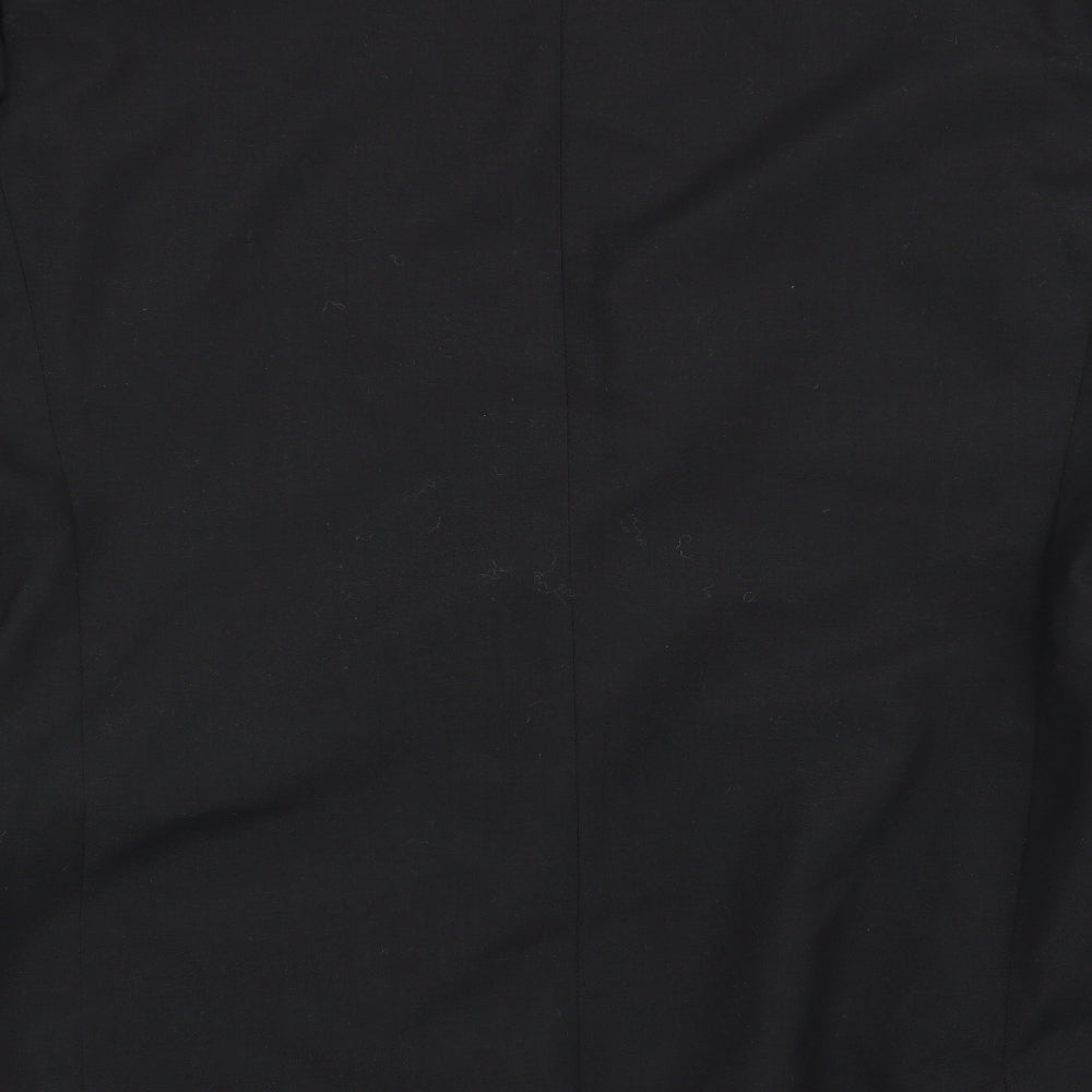Preworn Mens Black   Jacket Blazer Size 46
