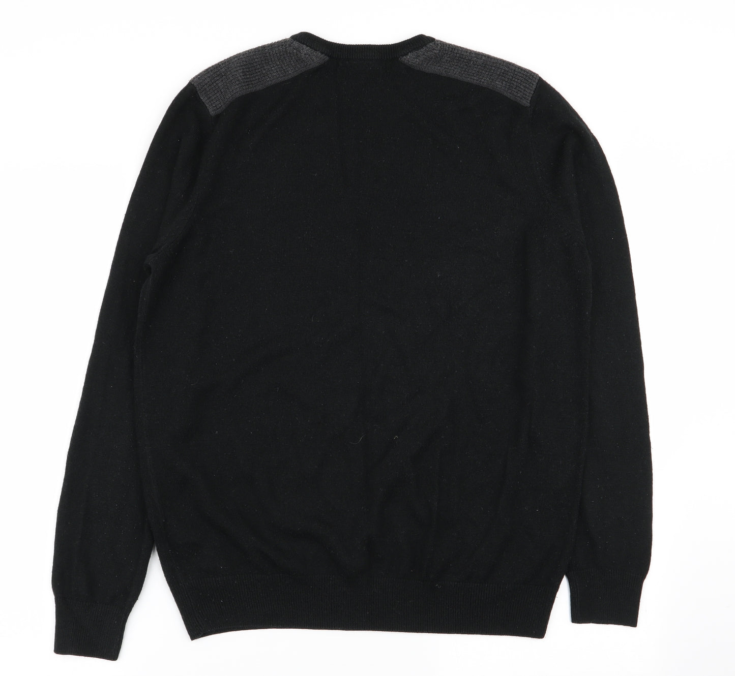 New Look Mens Black   Pullover Jumper Size L