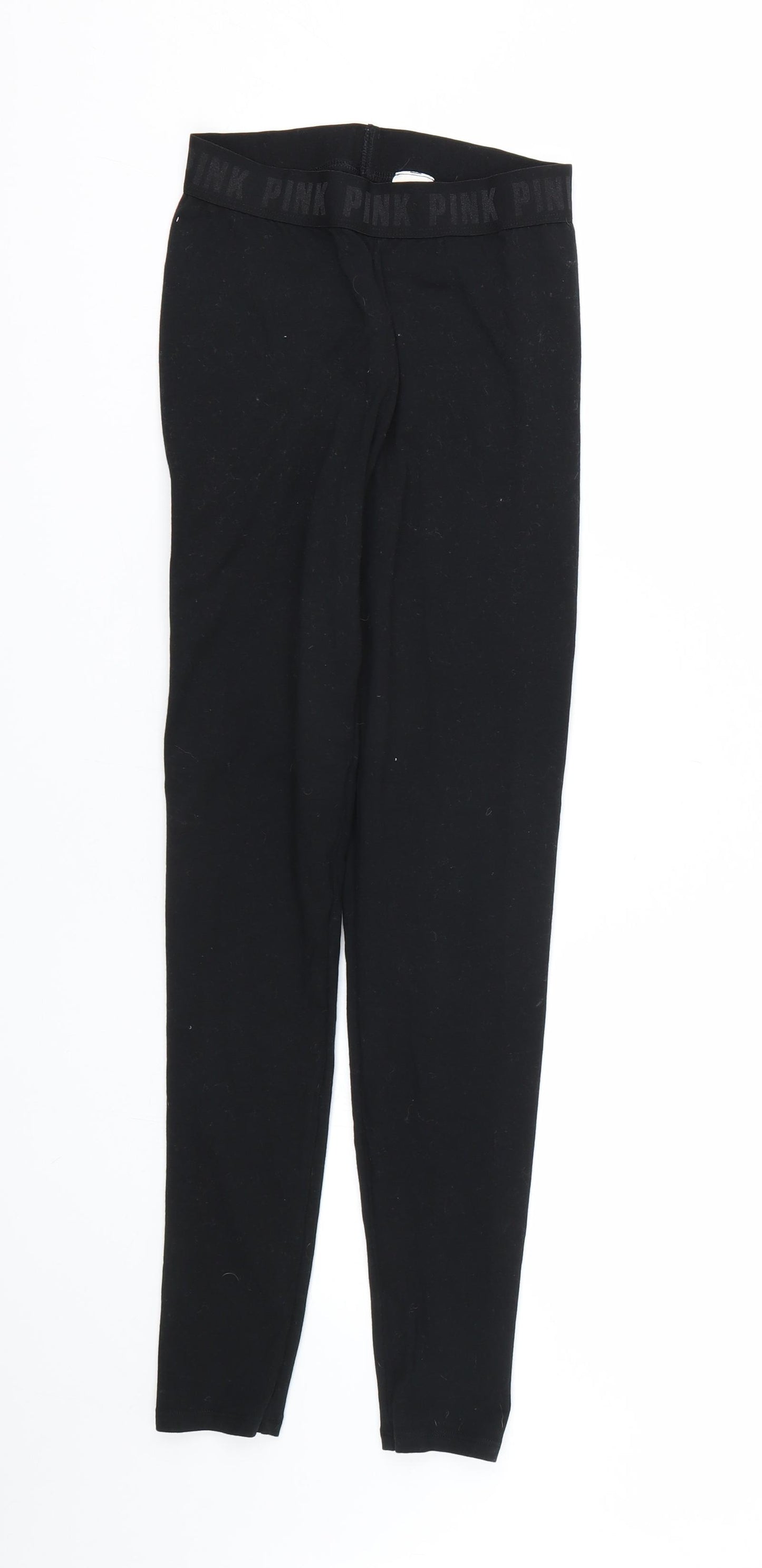 PINK Womens Black   Capri Leggings Size XS L26 in