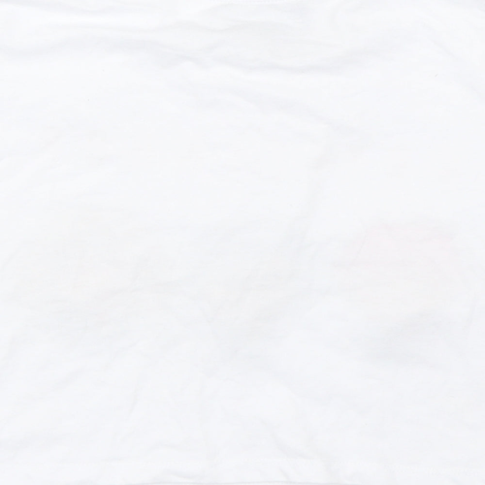 Primark Girls White   Cropped T-Shirt Size 9-10 Years  - Harry Potter