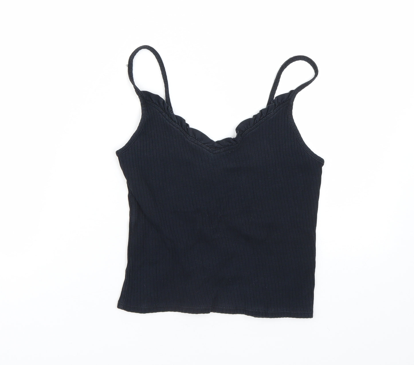 Topshop Womens Blue   Cropped Tank Size 10