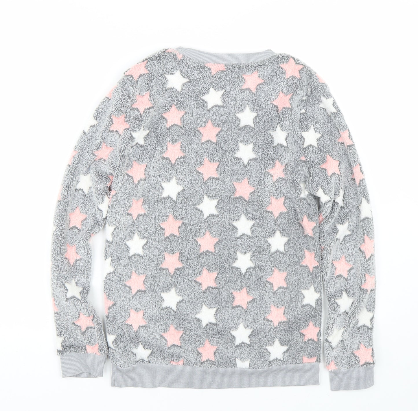 Love to lounge Womens Grey Polka Dot  Top Pyjama Top Size XS  - Stars