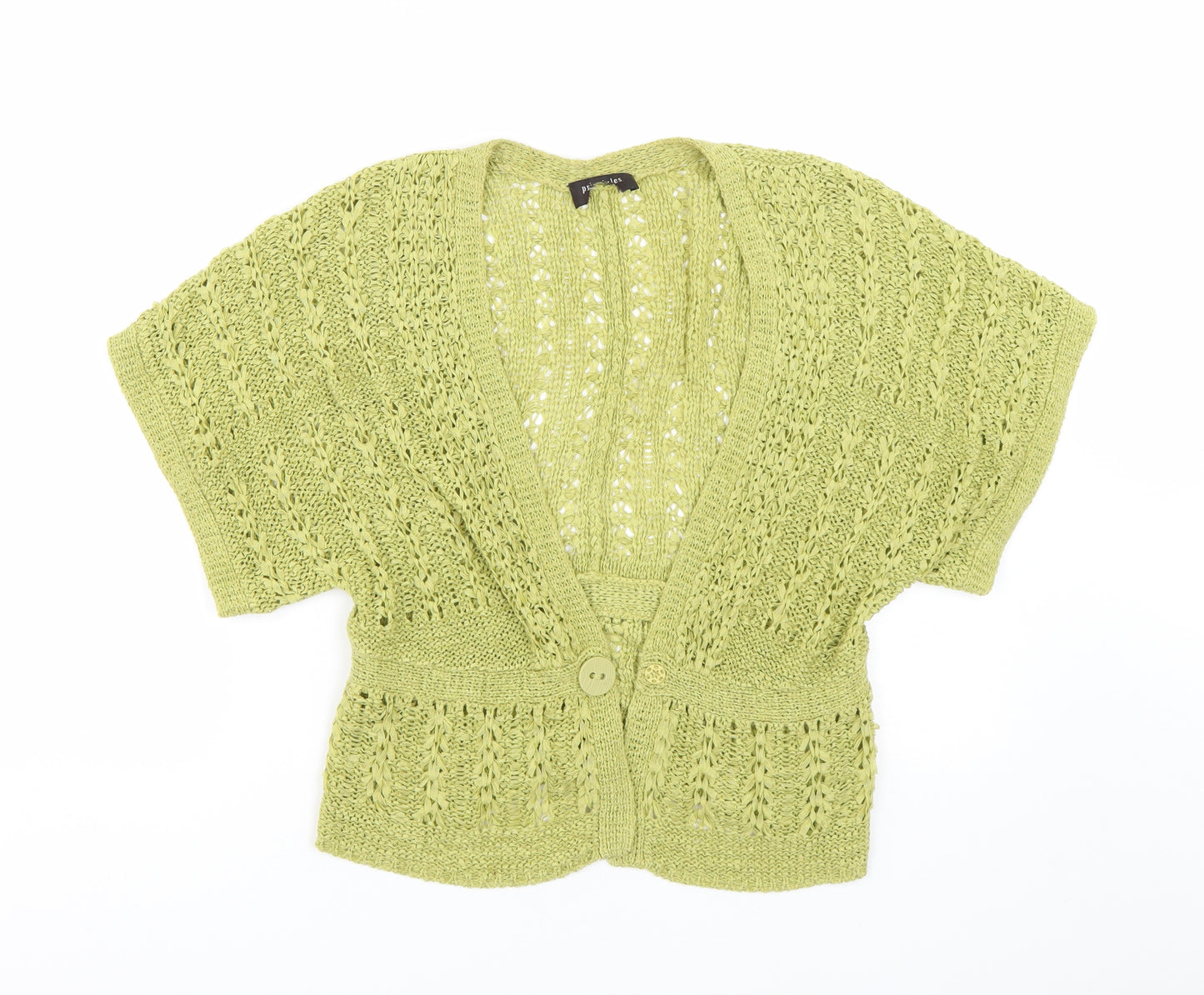 Principles Womens Green   Cardigan Jumper Size M