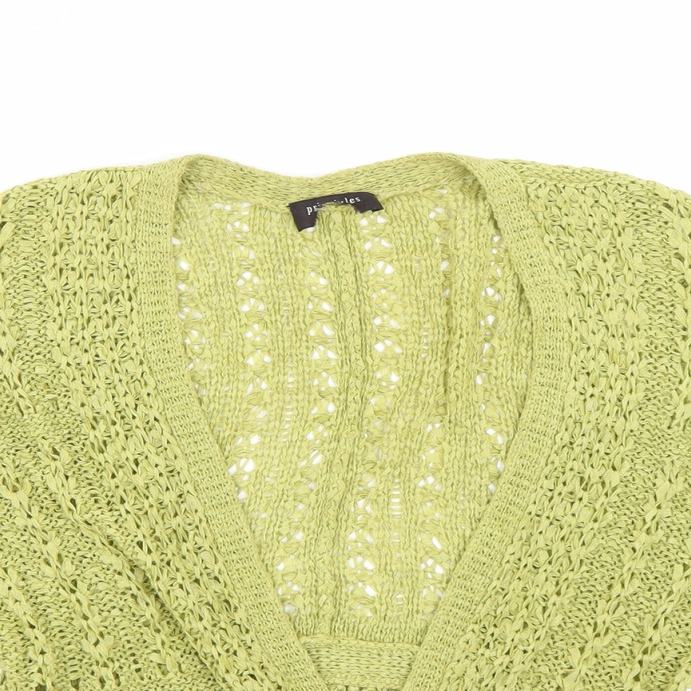 Principles Womens Green   Cardigan Jumper Size M