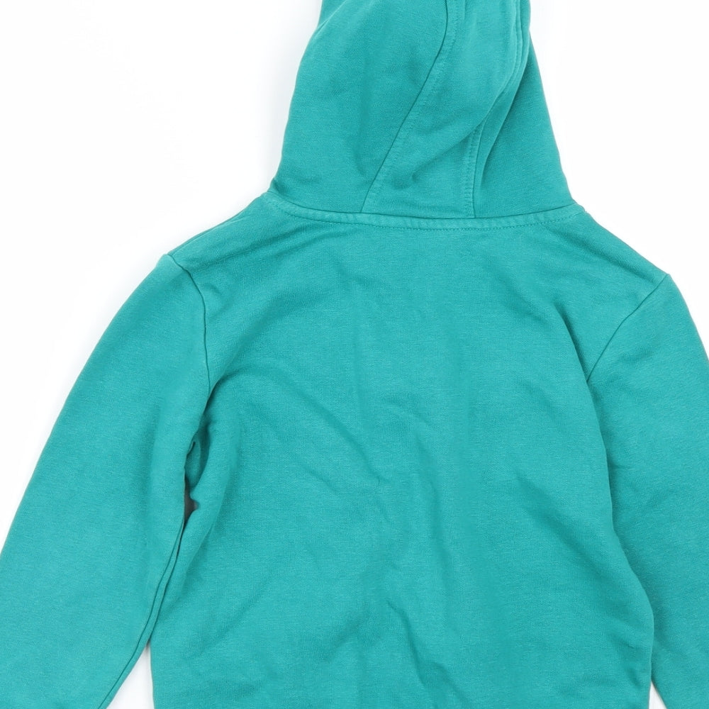 George Boys Green   Pullover Hoodie Size 5-6 Years  - dinosaur