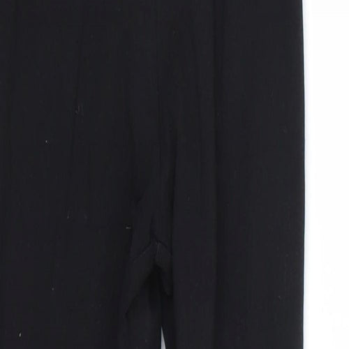 New Look Womens Black   Capri Leggings Size 6 L24 in