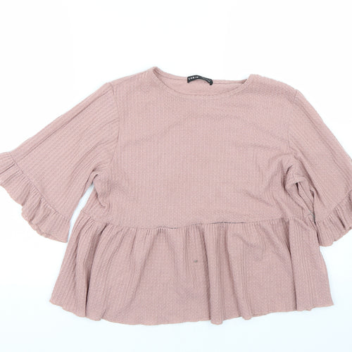 Shien Womens Pink   Basic T-Shirt Size S