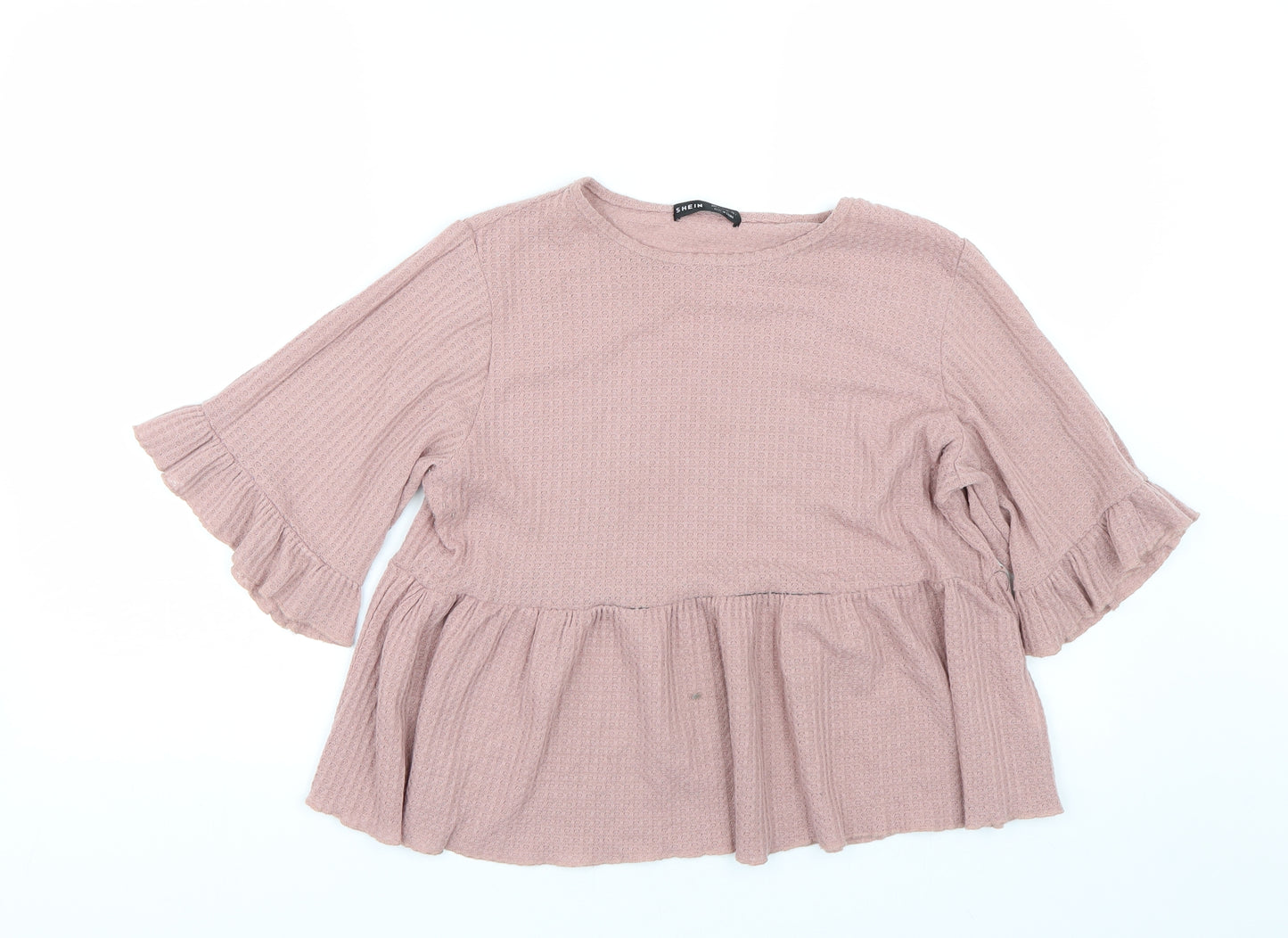 Shien Womens Pink   Basic T-Shirt Size S