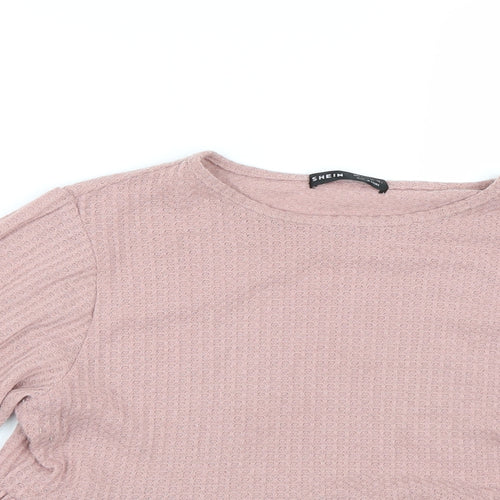 Shien Womens Pink   Basic T-Shirt Size S