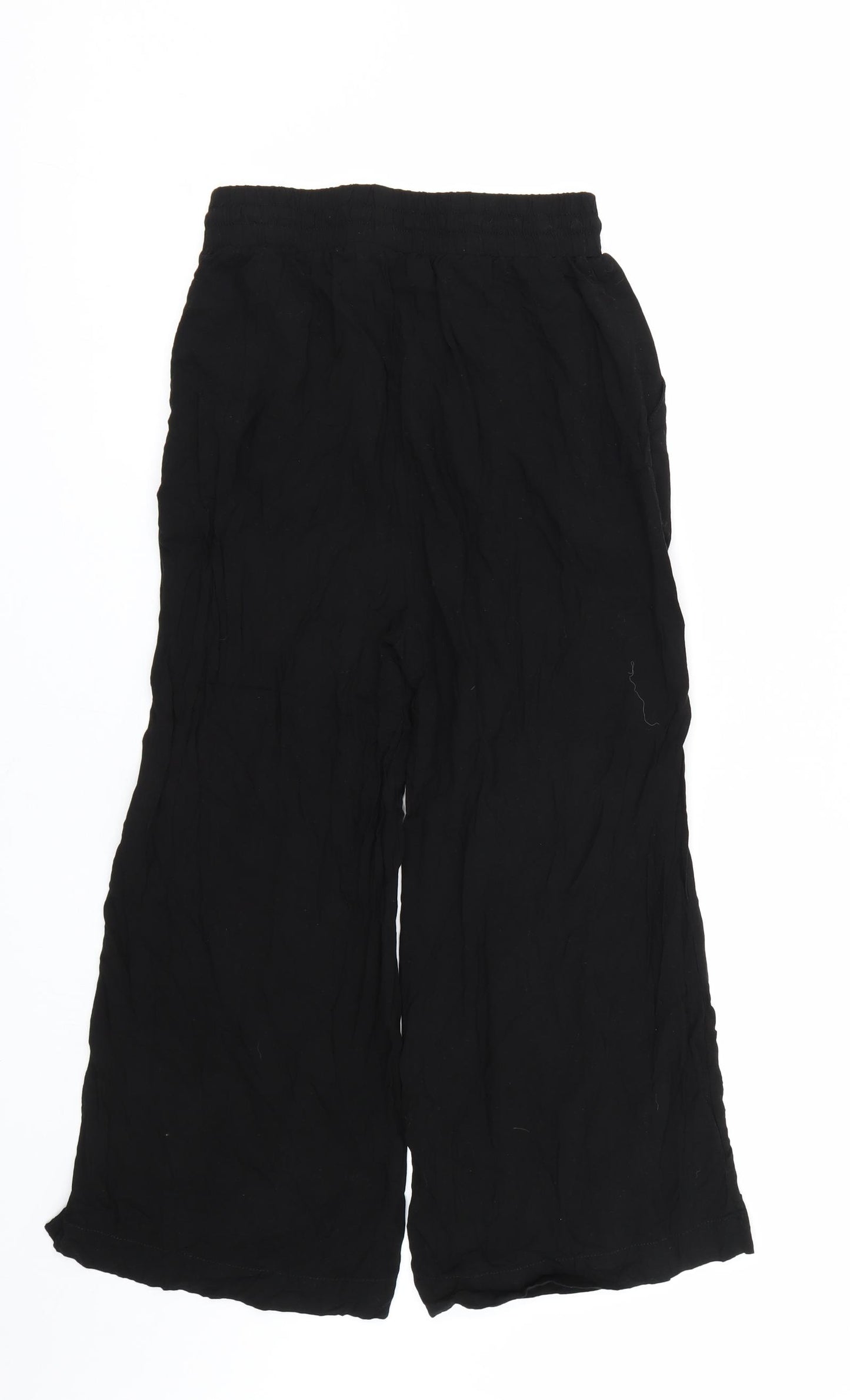 Primark Womens Black   Capri Trousers Size 10 L21 in