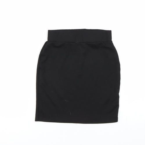 George Girls Black   Mini Skirt Size 10-11 Years