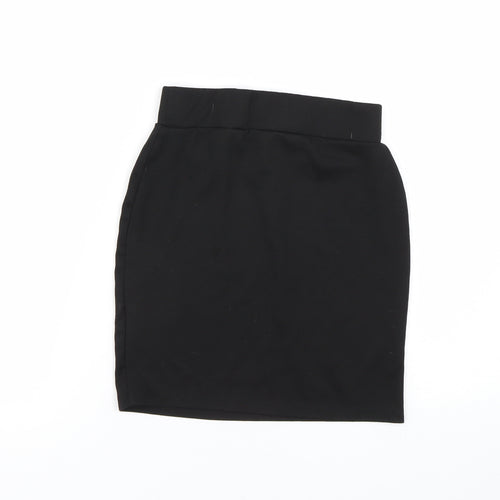 George Girls Black   Mini Skirt Size 10-11 Years