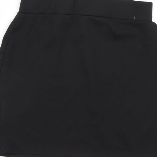 George Girls Black   Mini Skirt Size 10-11 Years
