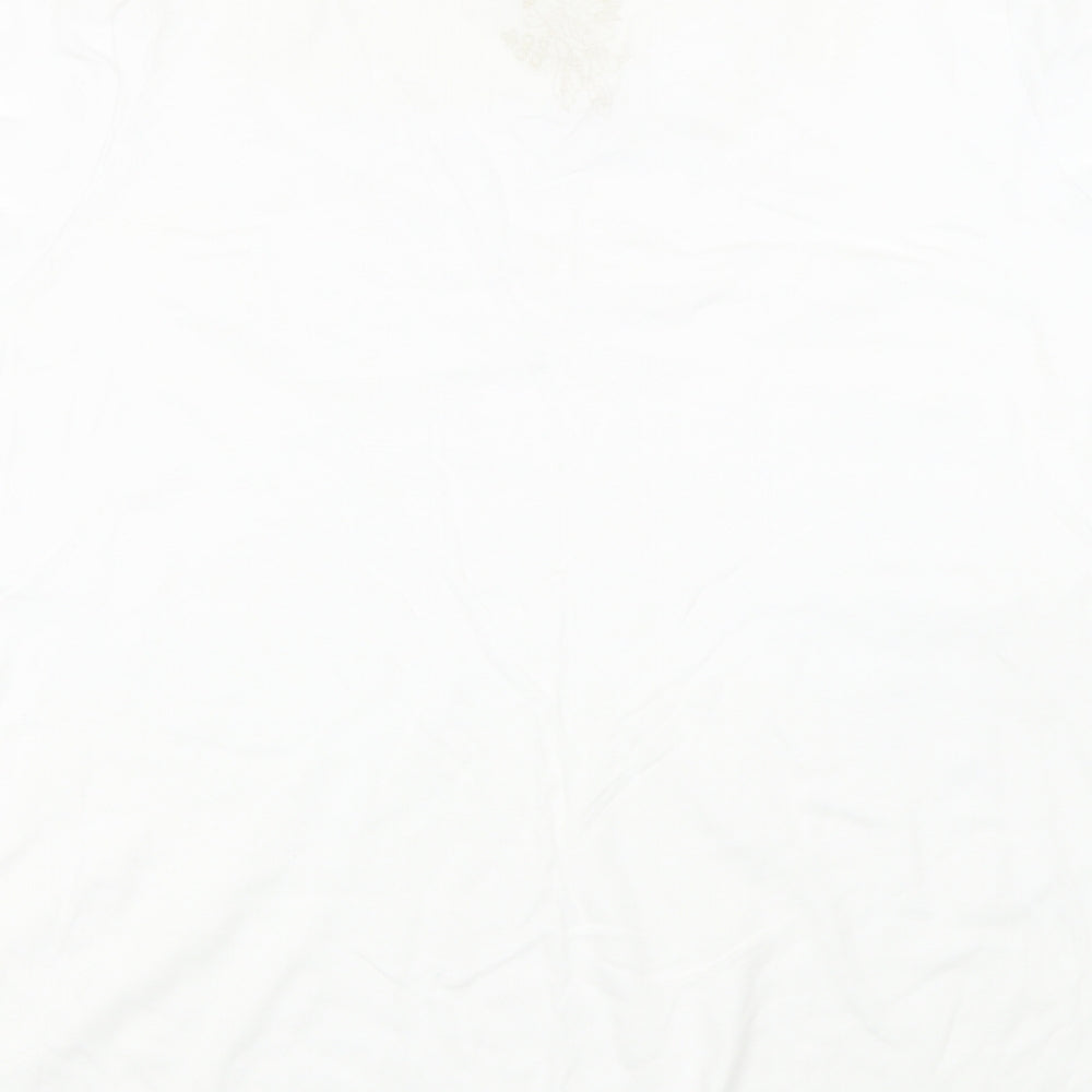 George Womens White   Basic T-Shirt Size 26