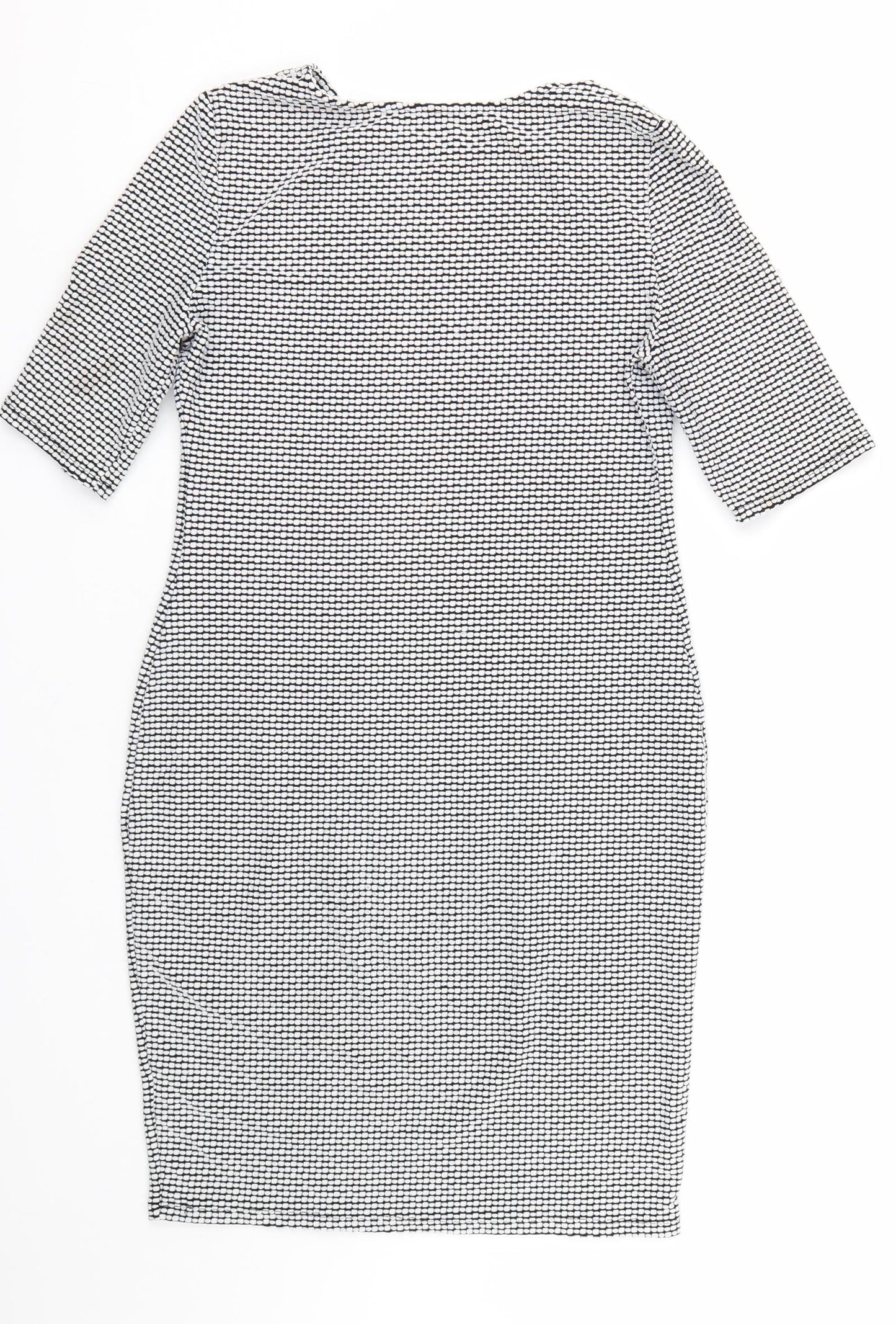 Preworn Womens Black   Wrap Dress  Size XL