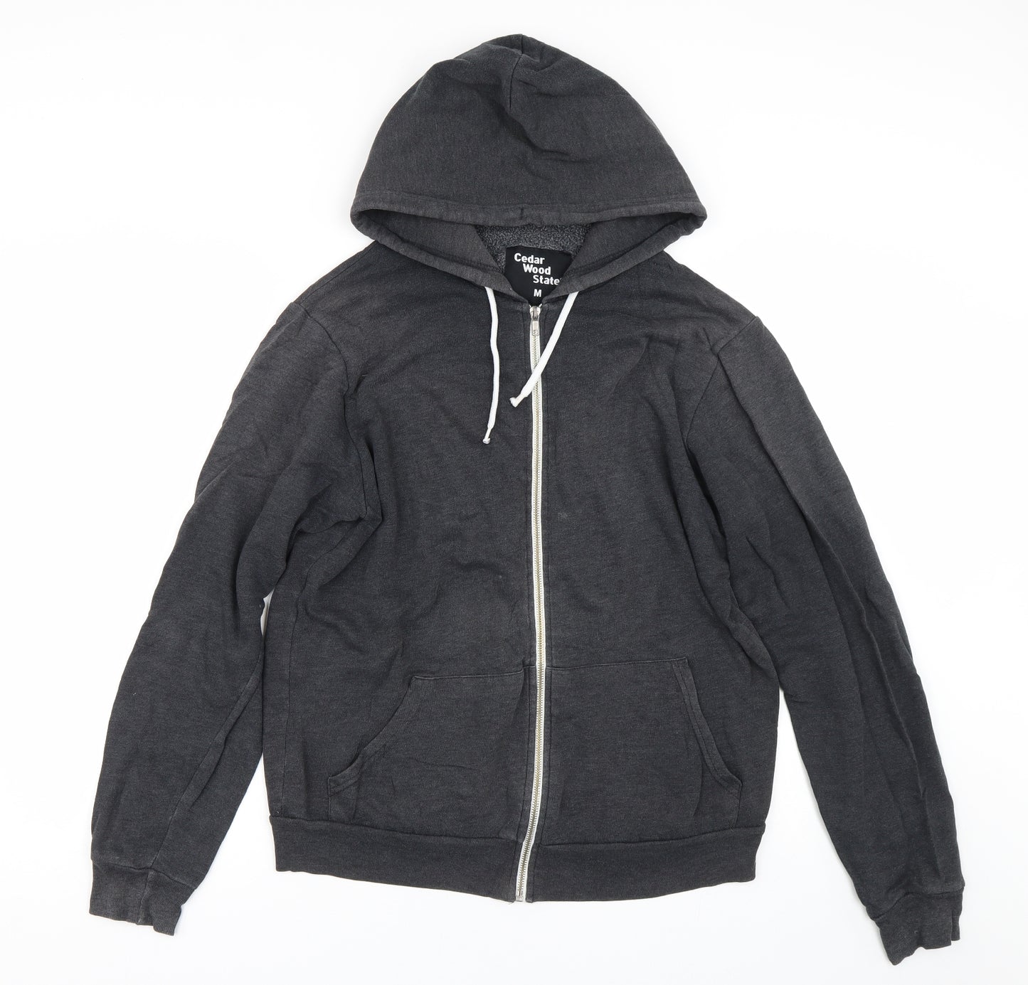 Primark Mens Black   Full Zip Hoodie Size M